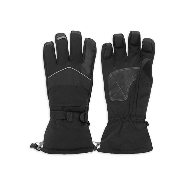 Igloos Mens Leather Gloves with Thinsulate Pro-Text Lining 